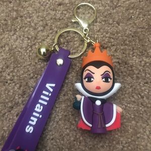 Disney villain keychain